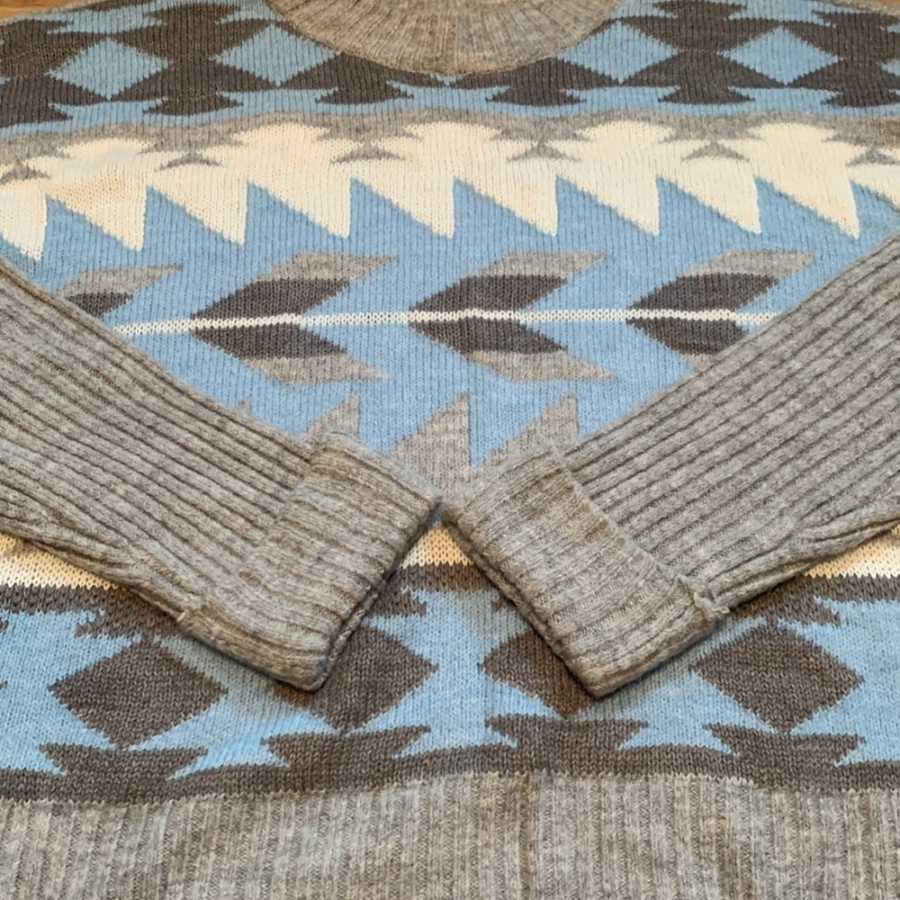 NWT ana Long Sleeve Crewneck Southwestern Style Pullover Sweater Women’s XXL - Picture 10 of 14